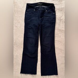 Liverpool Dark Blue Women's Flare Jeans